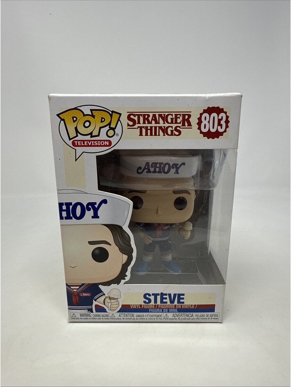 Funko Pop Stranger Things 803 Steve Scoops Ahoy